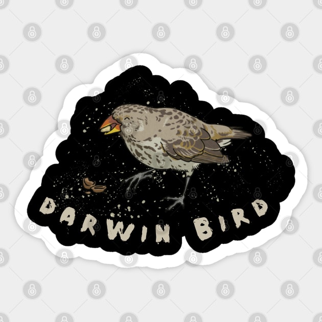 Darwin Birds Sticker by TRACHLUIM